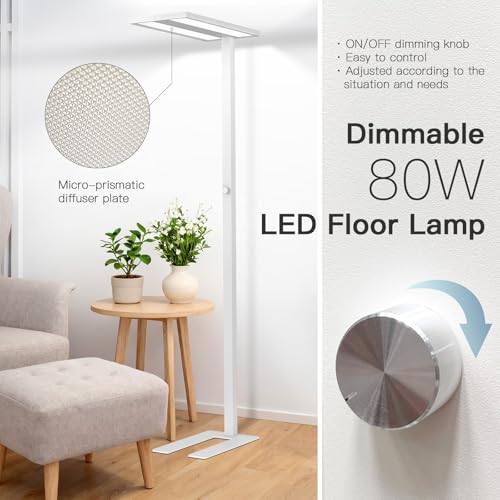 76" Led Floor Lamp
