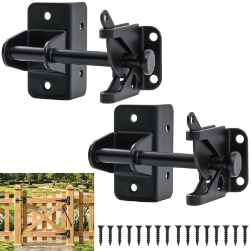 Self Locking Gate Latch