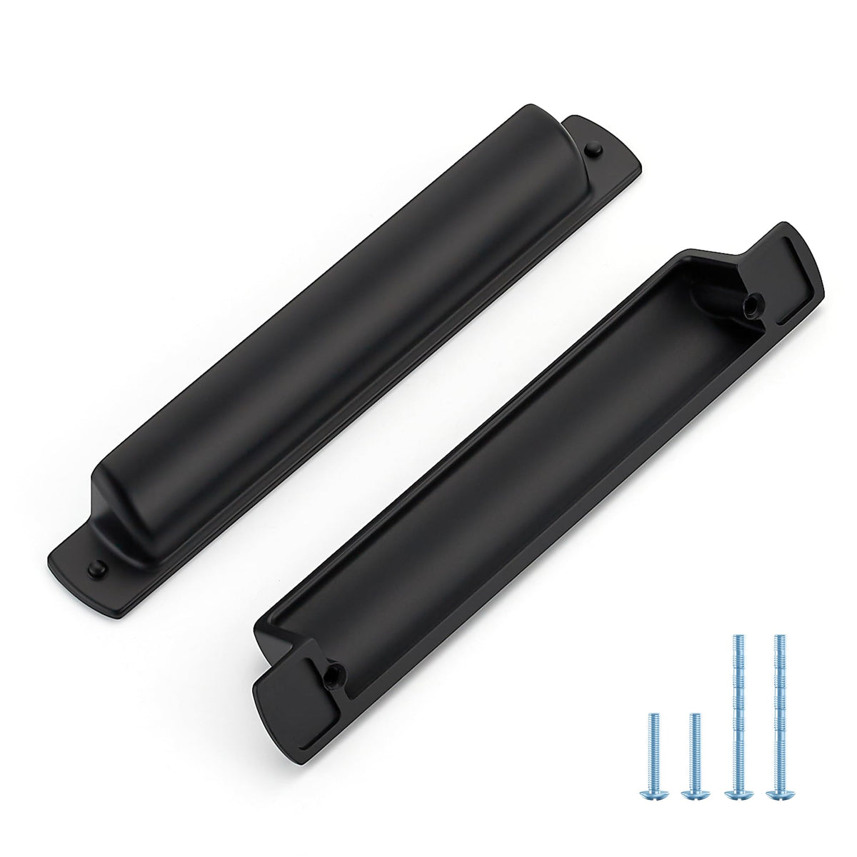 Matte Black Cabinet Pulls Cabinet Handles (Black / 5 inch Hole Center)