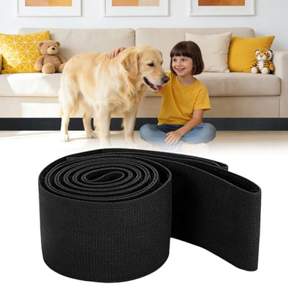 Under Couch Blocker for Kid and Pet Toys. Once Installed