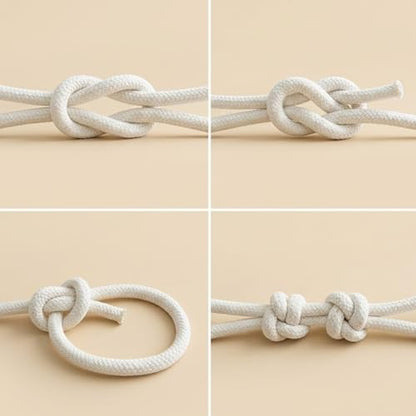 Cotton Rope Braided Natural Cotton Ropes for Woven Basket
