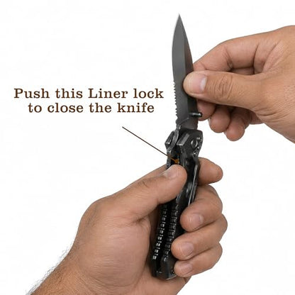 Engraved Pocket Knife Gift with Wooden Box