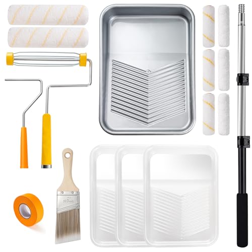 Paint Roller Kit with Extension Pole