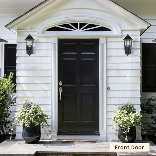 2PK 15" Outdoor Porch Light Wall Mount (11-BK-2PK)