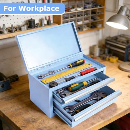 Mini Steel Tool Box with Drawers
