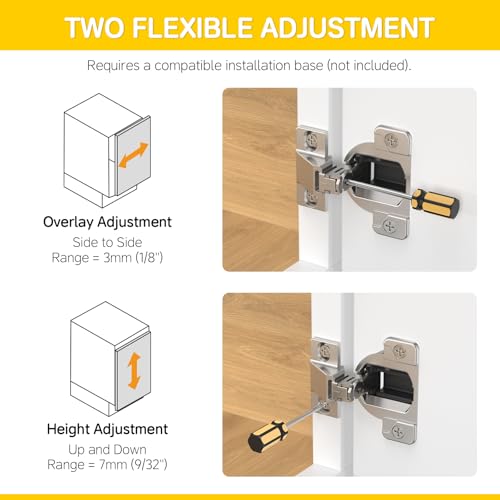 Replacement for Blum 110 Degree Compact 33 Screw On Hinge