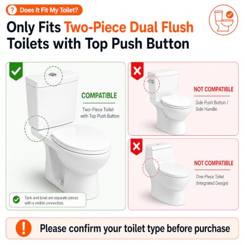 Dual Flush Valve Replacement Kit