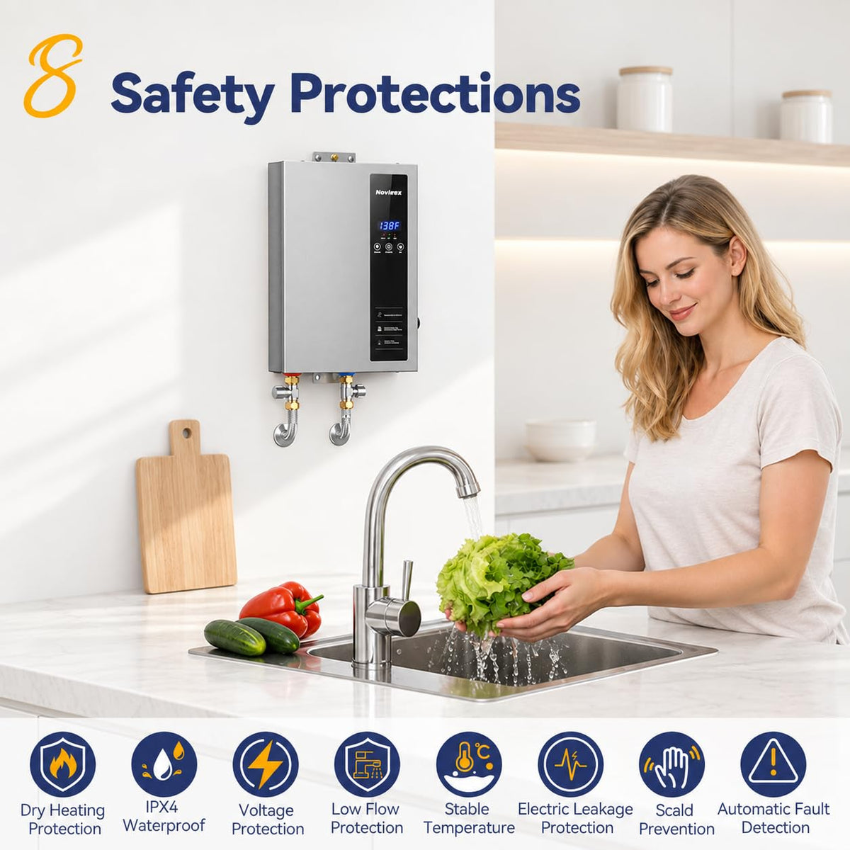 18kW Tankless Water Heater Electric