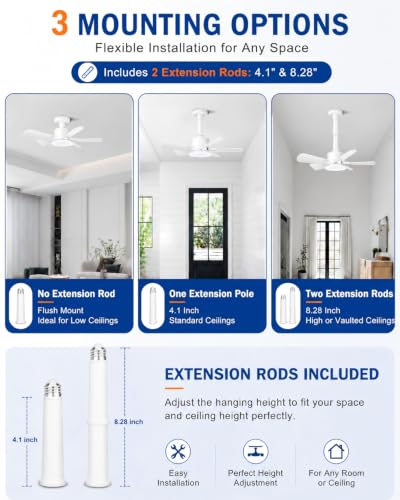 Socket Fan Light with Remote