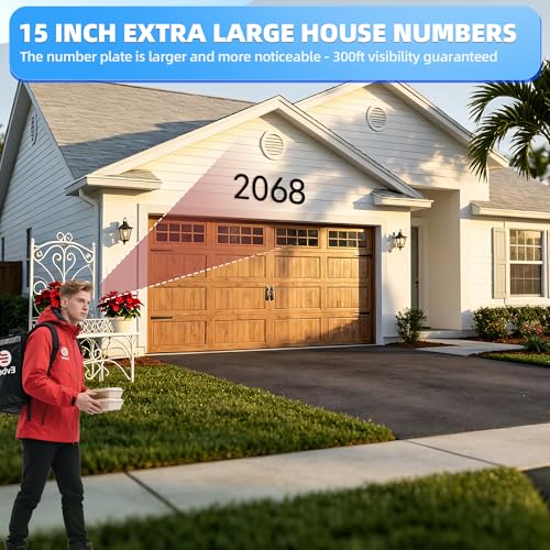 15 Inch Extra Large House Numbers