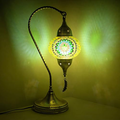 Turkish Moroccan Mosaic Table Lamp
