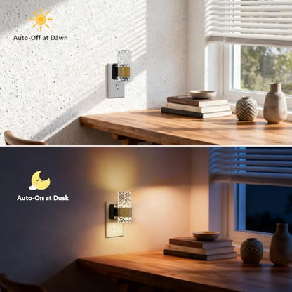 LED Night Lights Plug into Wall 2 Pack