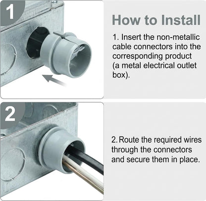 10 Pack 1 2” Non (1/2 Inch)