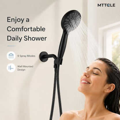 Shower Faucet Set with 5
