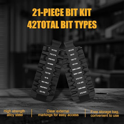 Flat Bit Kit Designed for Leatherman Multi