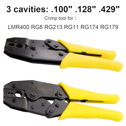 Cable Crimping Pliers for Connector Which Connect LMR400