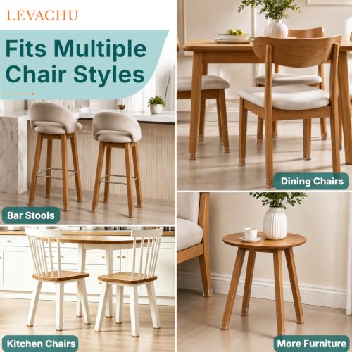 24 Pack Chair Leg Floor Protectors
