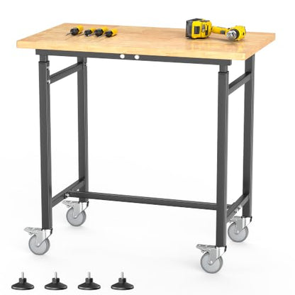 Workbench with Wheels