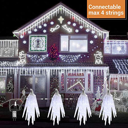 Outdoor Christmas Icicle Lights