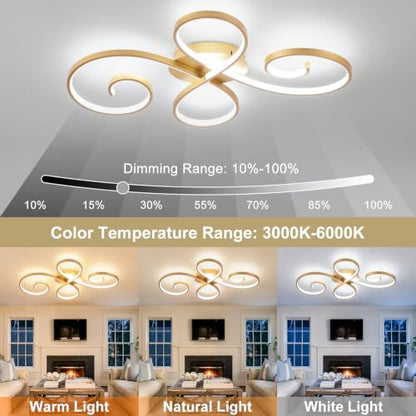 62W Modern LED Ceiling Light
