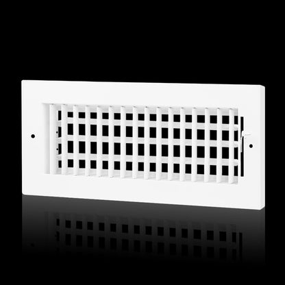12x4 Adjustable Air Supply Grille Fit 12x4 Duct (12"Wx4"H)