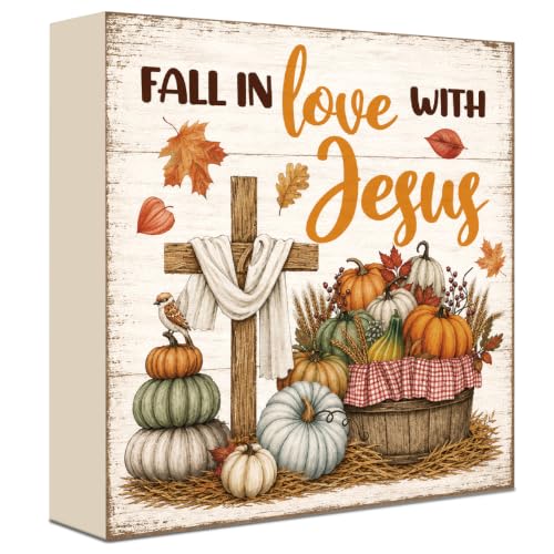 Fall Decorations for Home Wood Sign Fall Decor Shelf Decor