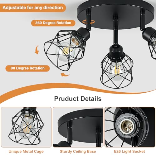 Kitchen Flush Mount Ceiling Light