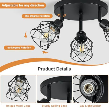 Kitchen Flush Mount Ceiling Light