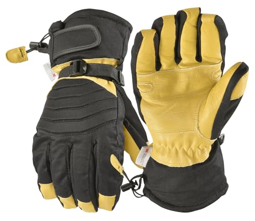 Work Glove Style 894 Grain Leather Ski Glove Size Large