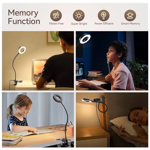 LED Desk Lamp Table Lamp with USB Charging Port