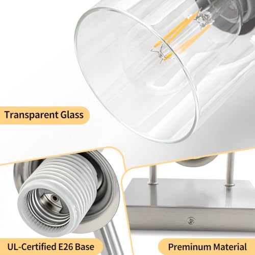 4 Light Modern Bathroom Vanity Light (4-light / Brushed Nickel)