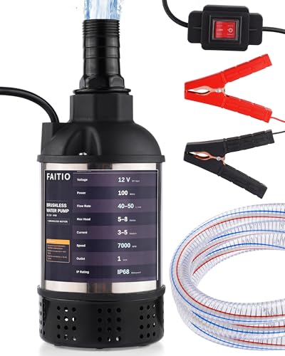 Cordless Submersible Water Transfer Pump