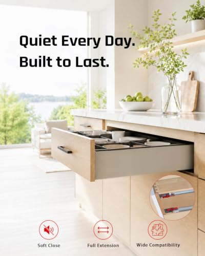 Undermount Drawer Slides Soft Close