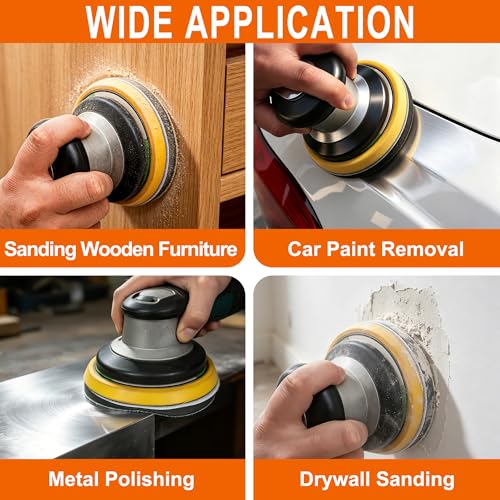 5 Inch 8 Hole Hook and Loop Sanding Discs