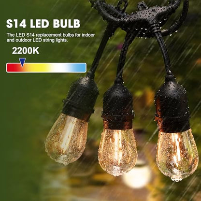 LED S14 Replacement Light Bulbs