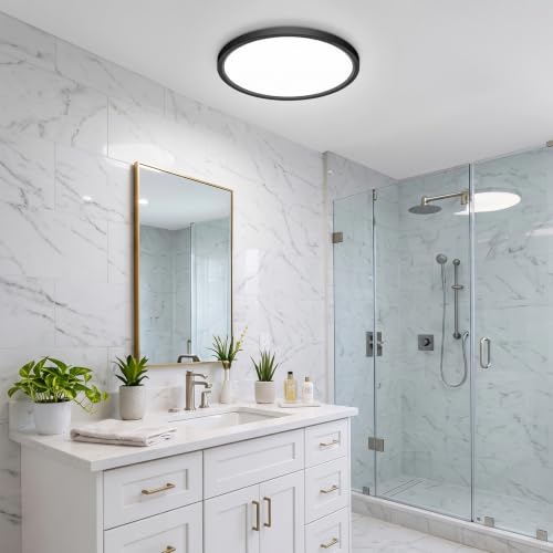 Flush Mount 12 Inch Ceiling Light Fixtures 24W Ultra