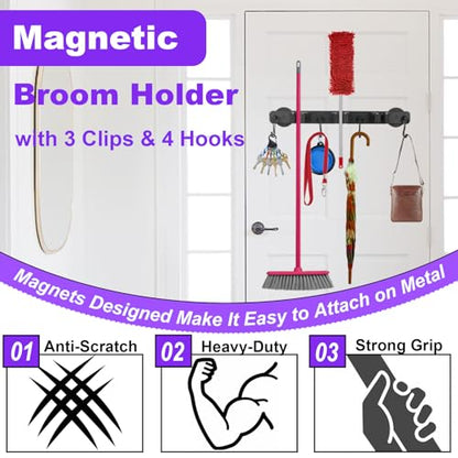 Strong Magnetic Mop Broom Holders