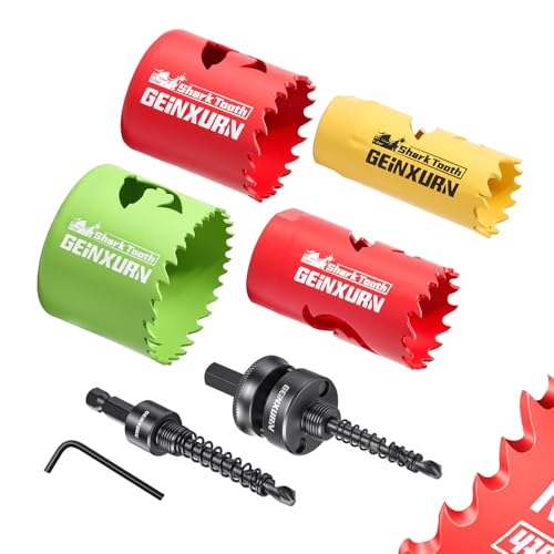 Hole Saw Set with 1 PC Small Mandrel