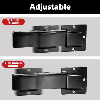 9" Reversible Door Latch with Padlock Hole