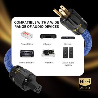 HiFi PC Power Cord