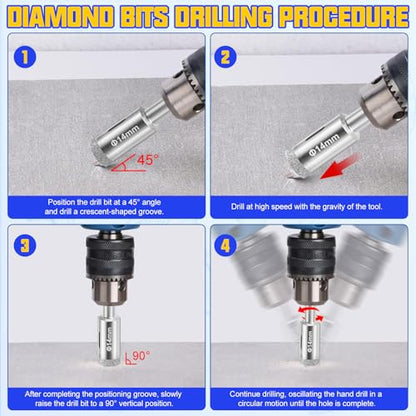 Diamond Drill Bits Set