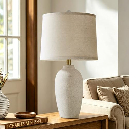 25" Vintage Ceramic Table Lamp