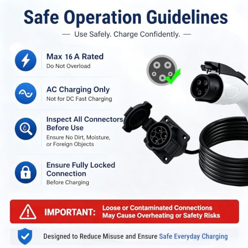 16A EV Charger Extension Cable