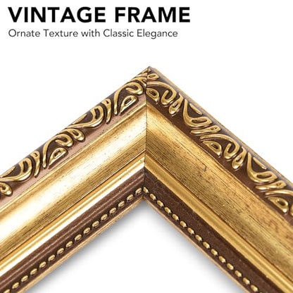 Vintage Picture Frame Gold