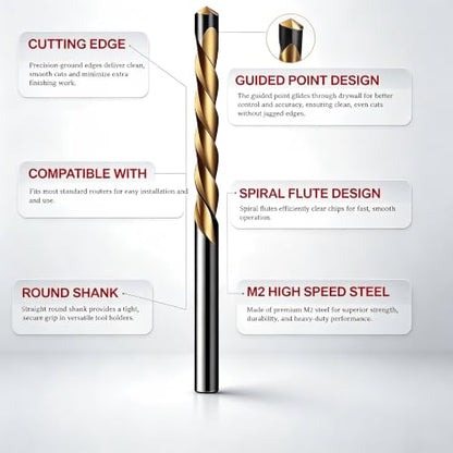 Drywall Router Bits Set Brocas para Drywall