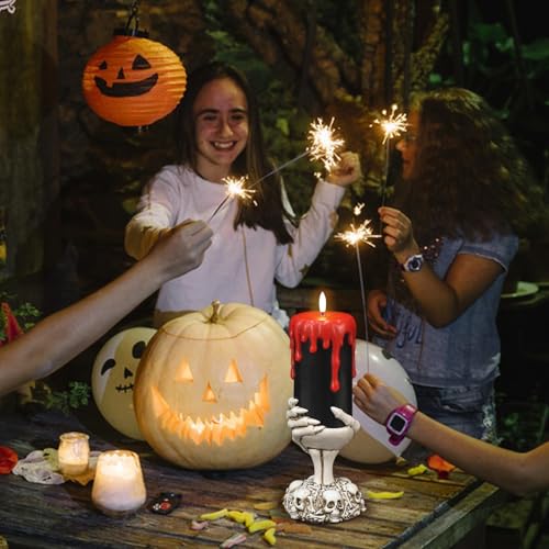 Halloween Pillar Candles S02 0706