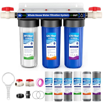 Whole House Water Filter System for Well Water City Water