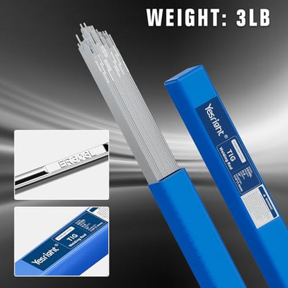 ER308L Stainless Steel TIG Filler Rod 1 (1/16")