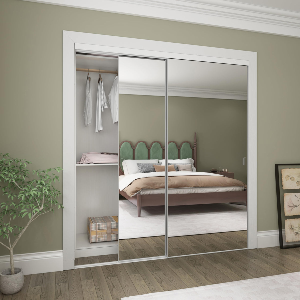 72''x80'' Mirror Closet Doors (72''x80'')