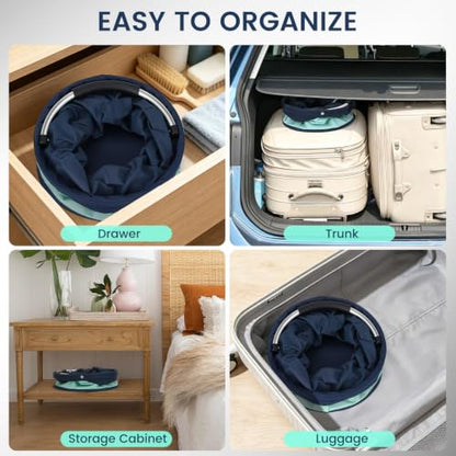 17L Cleaning Caddy with Handle & Elastic Straps